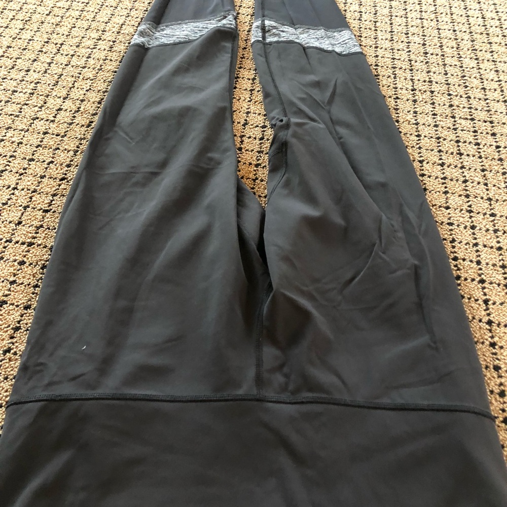 Lulu lemon leggings. Sheer on bottom. Unique.